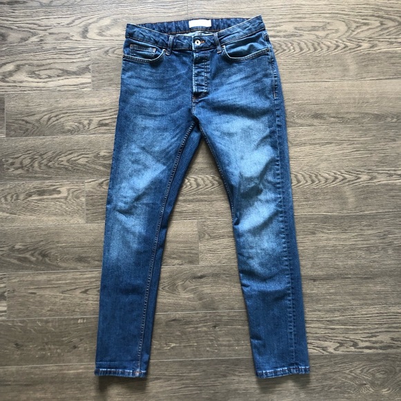 TOPMAN Stretch Skinny Jeans - Picture 2 of 7